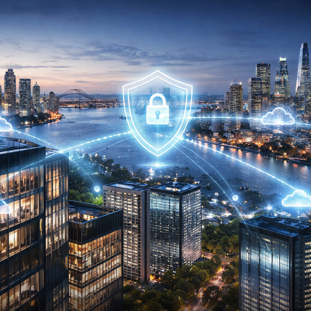 IT Managed Services for Accounting and Finance in Australia, professionals reviewing cloud dashboards and security metrics