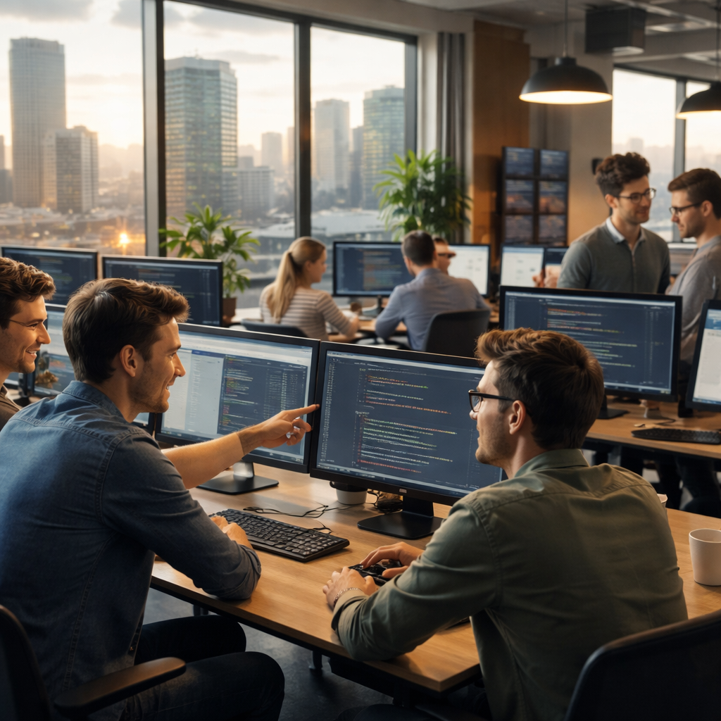 IT outsourcing team supporting Australian SMEs